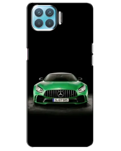 Чохол для OPPO A73 з картинкою «Mercedes — неоновий лого»