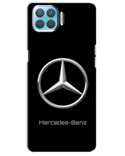 Чохол для OPPO A73 з картинкою «Mercedes Silver Logo»