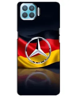 Чохол для OPPO A73 з картинкою «Mercedes — прапор Німеччини»