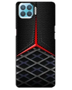 Чохол для OPPO A73 з картинкою «Mercedes Carbon Grid»