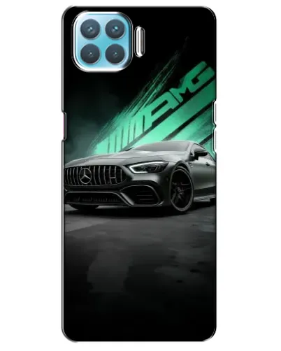 Чохол для OPPO A73 з картинкою «Темний Mercedes AMG»