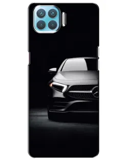 Чохол для OPPO A73 з картинкою «Світло фар Mercedes»