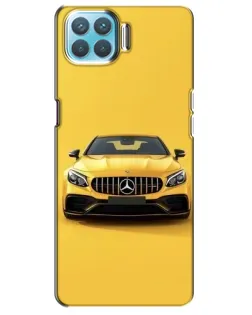 Чохол для OPPO A73 з картинкою «Жовтий Mercedes GT»