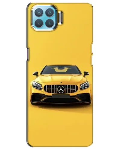 Чохол для OPPO A73 з картинкою «Жовтий Mercedes GT»