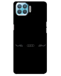 Чохол для OPPO A73 з картинкою «Audi — світловий підпис»