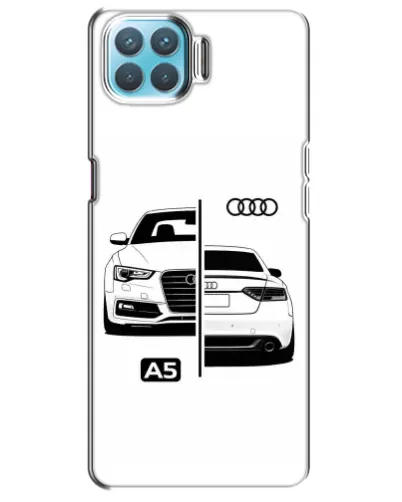 Чохол для OPPO A73 з картинкою «Audi — контрастний дизайн»