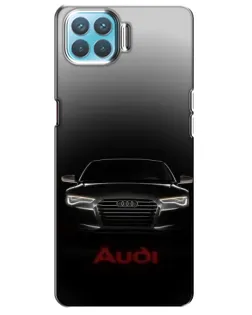 Чохол для OPPO A73 з картинкою «Audi — градієнтний контур»