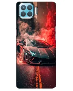 Чехол для OPPO A73 с картинкой «Lamborghini красный дым» Чехол для OPPO A73 с картинкой «Lamborghini красный дым»