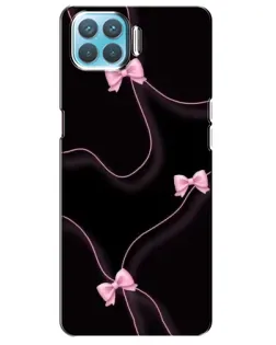 Чехол для OPPO A73 с картинкой «Розовые ленты»