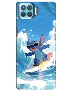 Чехол для OPPO A73 с картинкой «Стич на волне» Чехол для OPPO A73 с картинкой «Стич на волне»