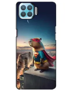 Чехол для OPPO A73 с картинкой «Капи-мен супергерой»