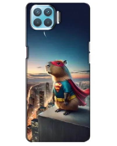 Чехол для OPPO A73 с картинкой «Капи-мен супергерой»
