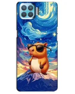 Чехол для OPPO A73 с картинкой «Капибара Ван Гога»