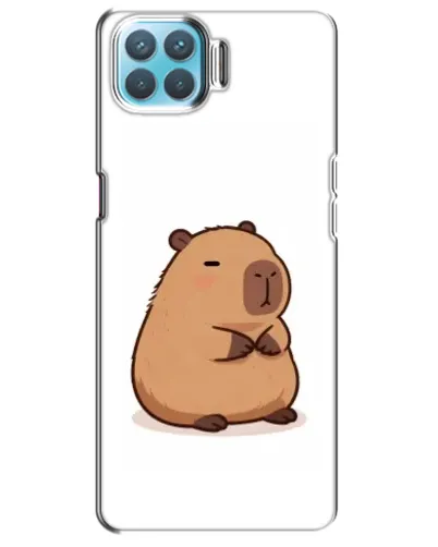 Чехол для OPPO A73 с картинкой «Толстенькая капибара»
