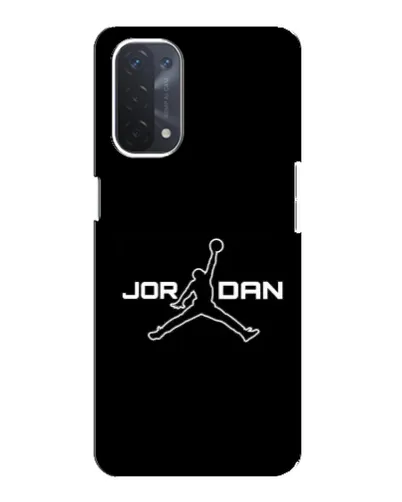 Чехол для OPPO A74 (5G) с картинкой «Nike Pink Swirl»