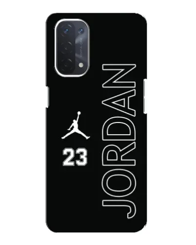 Чехол для OPPO A74 (5G) с картинкой «Jordan Vertical»