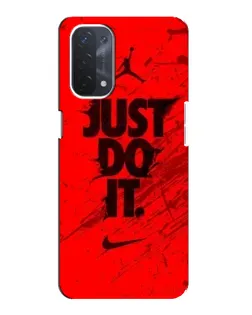 Чехол для OPPO A74 (5G) с картинкой «Nike Just Do It»
