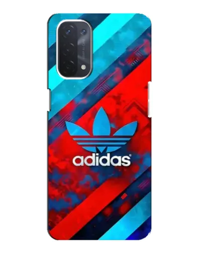 Чехол для OPPO A74 (5G) с картинкой «Абстракция Adidas»