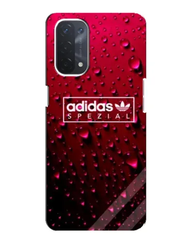 Чехол для OPPO A74 (5G) с картинкой «Adidas Gold Marble»