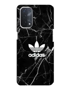 Чохол для OPPO A74 (5G) з картинкою «Білий мармур Adidas»