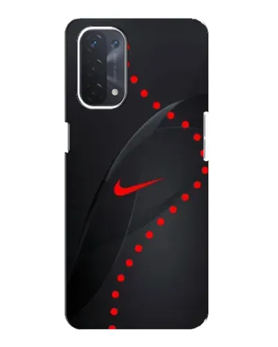 Чехол для OPPO A74 (5G) с картинкой «Абстрактный дизайн Nike»