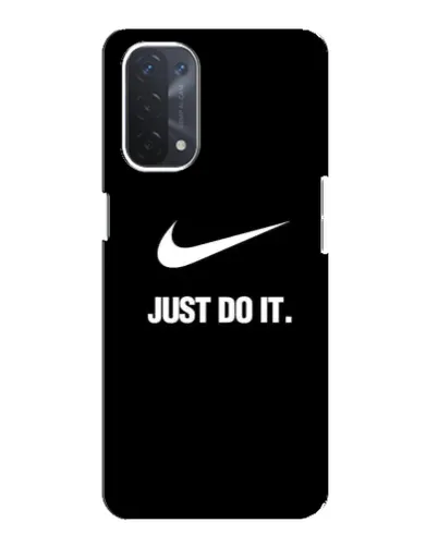 Чехол для OPPO A74 (5G) с картинкой «Классический принт Nike»
