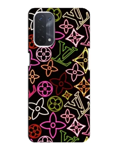 Чехол для OPPO A74 (5G) с картинкой «Неоновый микс Nike» Чехол для OPPO A74 (5G) с картинкой «Неоновый микс Nike»