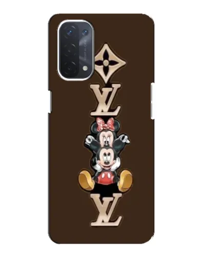 Чехол для OPPO A74 (5G) с картинкой «LV и Микки Маус» Чехол для OPPO A74 (5G) с картинкой «LV и Микки Маус»