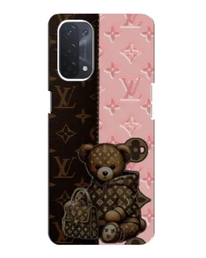 Чехол для OPPO A74 (5G) с картинкой «Мишка в стиле LV» Чехол для OPPO A74 (5G) с картинкой «Мишка в стиле LV»