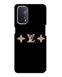 Чехол для OPPO A74 (5G) с картинкой «Louis Vuitton — минимализм»