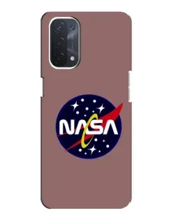 Чехол для OPPO A74 (5G) с картинкой «NASA — ретро космос»