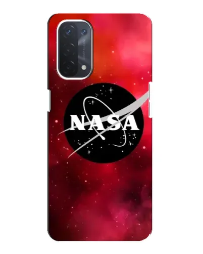 Чехол для OPPO A74 (5G) с картинкой «NASA — красная туманность»
