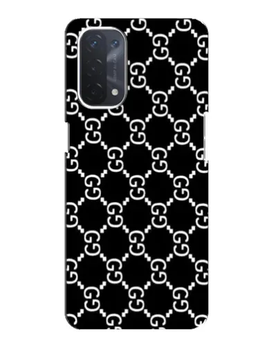 Чехол для OPPO A74 (5G) с картинкой «Gucci — сетчатый паттерн»