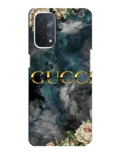 Чехол для OPPO A74 (5G) с картинкой «Абстрактные цветы Gucci» Чехол для OPPO A74 (5G) с картинкой «Абстрактные цветы Gucci»