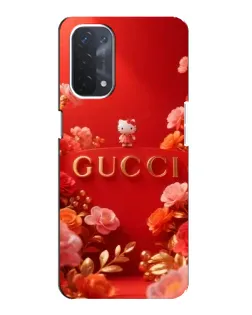 Чехол для OPPO A74 (5G) с картинкой «Gucci — золотой сад» Чехол для OPPO A74 (5G) с картинкой «Gucci — золотой сад»