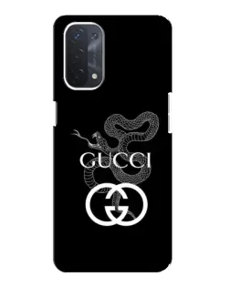 Чехол для OPPO A74 (5G) с картинкой «Gucci — серебряная змея» Чехол для OPPO A74 (5G) с картинкой «Gucci — серебряная змея»