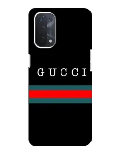 Чехол для OPPO A74 (5G) с картинкой «Gucci — красный пояс» Чехол для OPPO A74 (5G) с картинкой «Gucci — красный пояс»