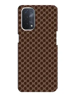 Чехол для OPPO A74 (5G) с картинкой «Gucci — шоколадная сетка» Чехол для OPPO A74 (5G) с картинкой «Gucci — шоколадная сетка»