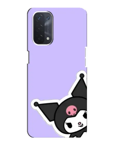 Чехол для OPPO A74 (5G) с картинкой «Забавная Kuromi»
