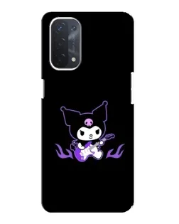 Чехол для OPPO A74 (5G) с картинкой «Электрическая Kuromi»