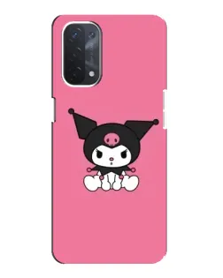 Чехол для OPPO A74 (5G) с картинкой «Хмурая Kuromi»