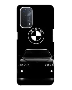 Чехол для OPPO A74 (5G) с картинкой «BMW — взгляд из темноты»