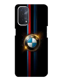 Чехол для OPPO A74 (5G) с картинкой «BMW M-Power неон»