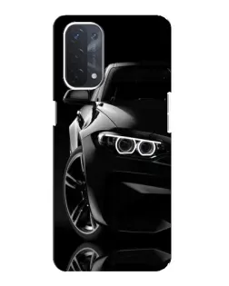 Чехол для OPPO A74 (5G) с картинкой «Черная BMW — профиль» Чехол для OPPO A74 (5G) с картинкой «Черная BMW — профиль»