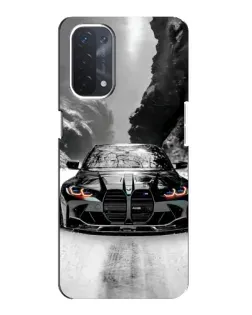 Чехол для OPPO A74 (5G) с картинкой «BMW — акварельный дрифт» Чехол для OPPO A74 (5G) с картинкой «BMW — акварельный дрифт»
