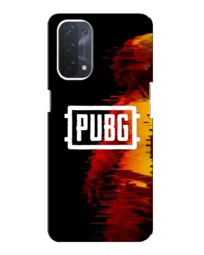 Чехол для OPPO A74 (5G) с картинкой «Яркий логотип PUBG»