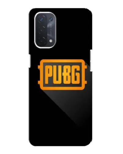 Чехол для OPPO A74 (5G) с картинкой «PUBG — рамка лого»