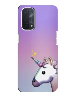 Чехол для OPPO A74 (5G) с картинкой «Единорог градиент» Чехол для OPPO A74 (5G) с картинкой «Единорог градиент»