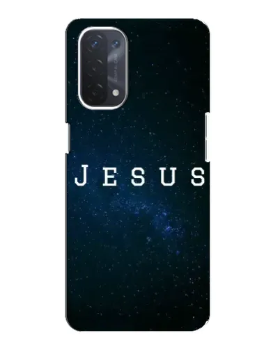 Чехол для OPPO A74 (5G) с картинкой «Звездное небо Jesus»