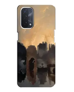 Чехол для OPPO A74 (5G) с картинкой «Дорога к вере»